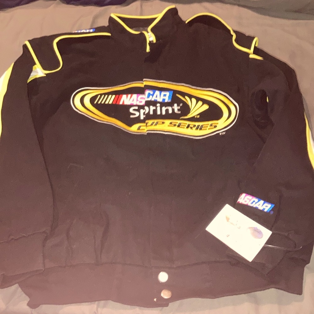 NWT NASCAR Sprint Cup Series Large Twill Jacket